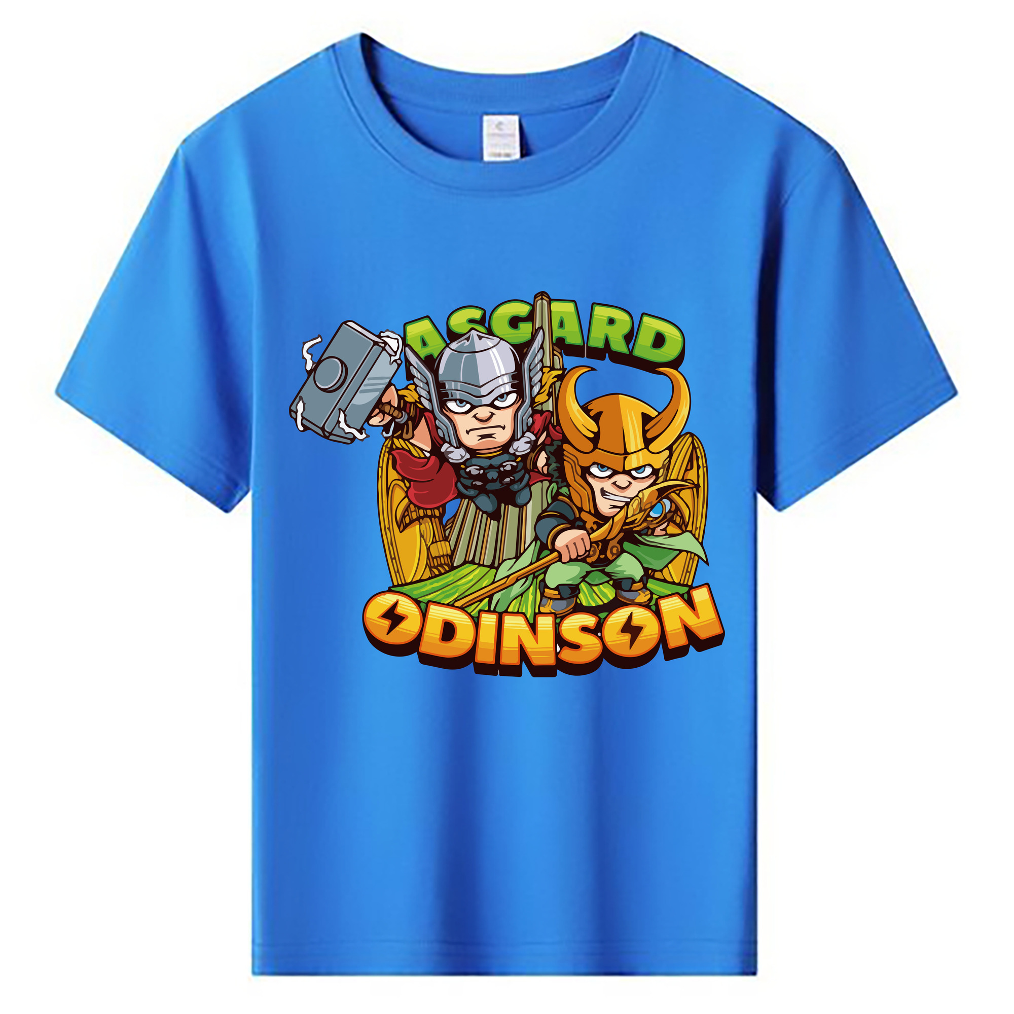 （画像用） アベンジャーズ The Avengers 綿100％キッズTシャツ（フロントプリント）